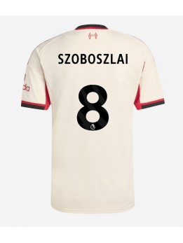 Liverpool Dominik Szoboszlai #8 Gostujuci Dres 2025-26 Kratak Rukavima